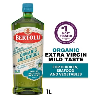 Bertolli Mild Taste Extra Virgin Olive Oil - Organic 750 ml, $2.40/100ml