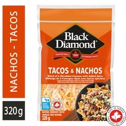 Tacos And Nachos Shredded Cheese