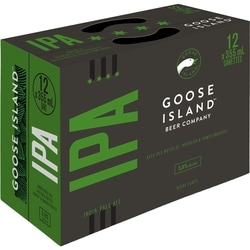 Goose Island Beer Co. IPA Bière Forte (Pièce d’identité requise au moment du ramassage) 12x355.0 ml, 0,63 $/100ml