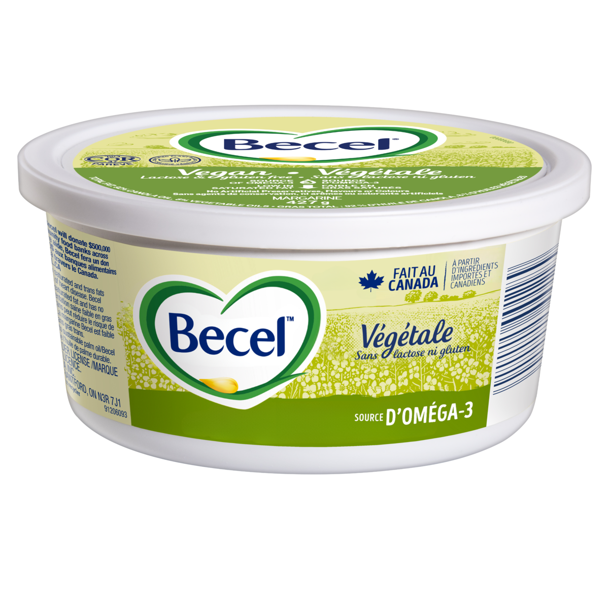 Becel Becel Végétale 427 g, 1,24 $/100g
