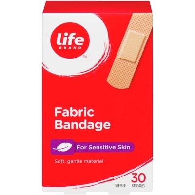 Life Brand Fabric Bandage, 30 Pack 1 ea, $4.00/1ea
