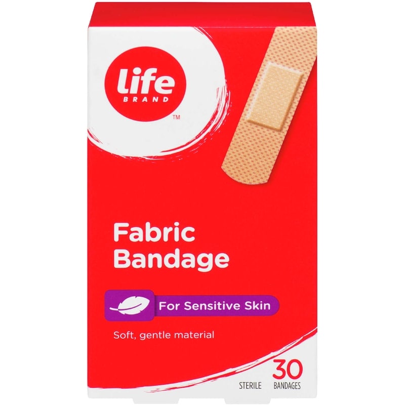 Fabric Bandage, 30 Pack