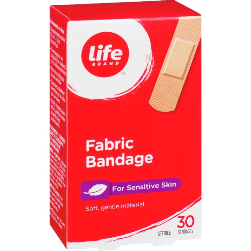 Fabric Bandage, 30 Pack