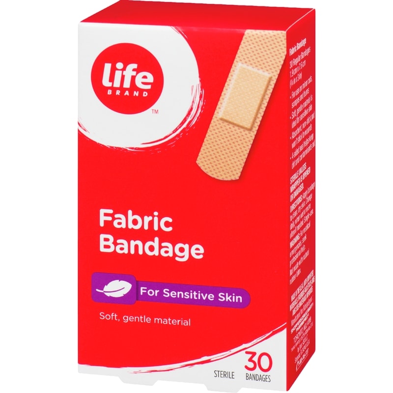 Fabric Bandage, 30 Pack