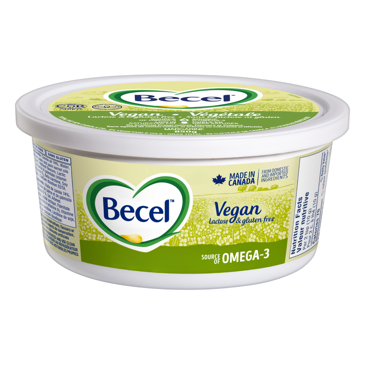 Becel Margarine Vegan 850 g, $1.12/100g