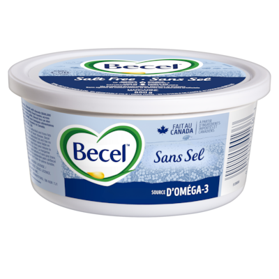 Becel Margarine sans sel 850 g, 1,12 $/100g