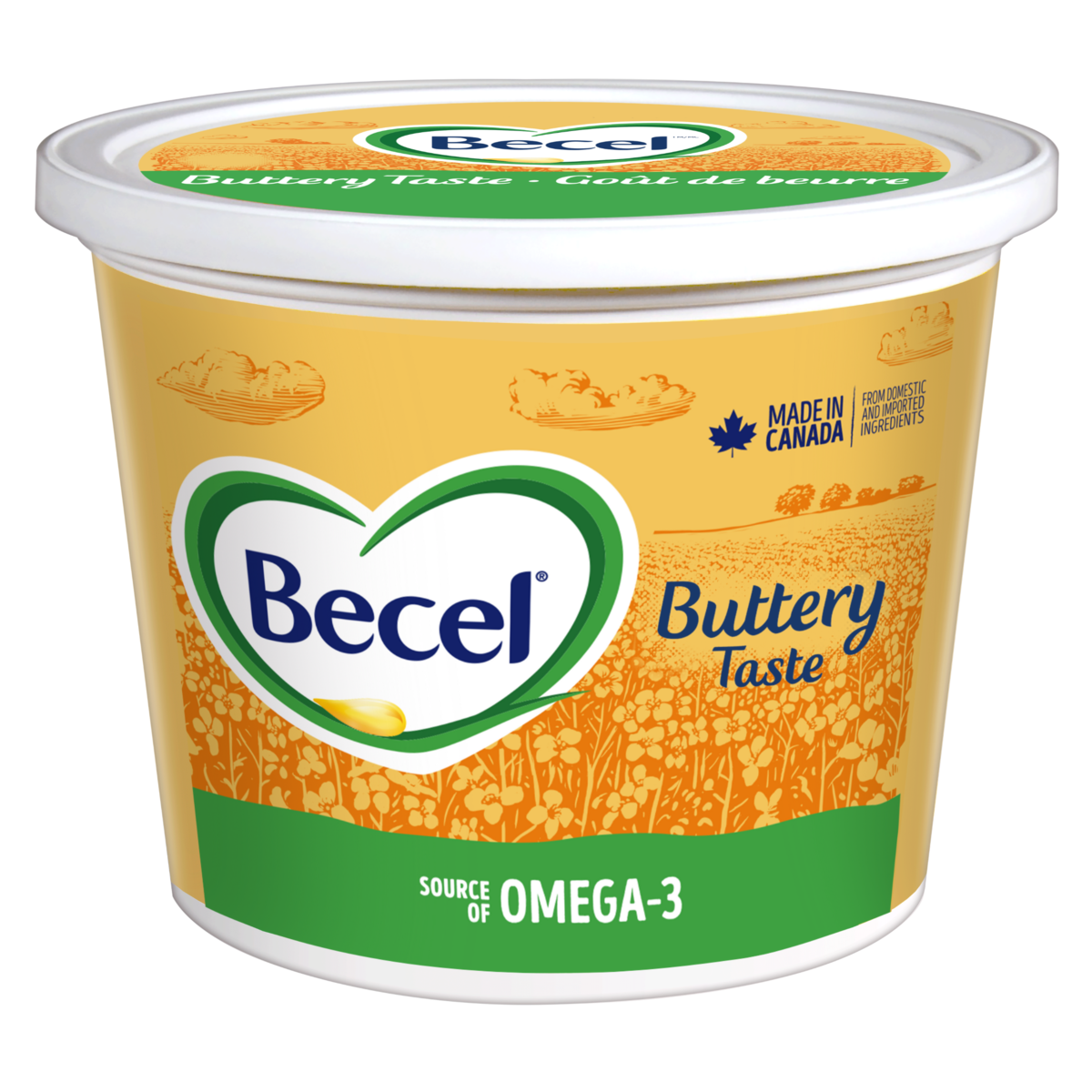Becel Buttery Taste Margarine 1.275 kg, $1.32/100g