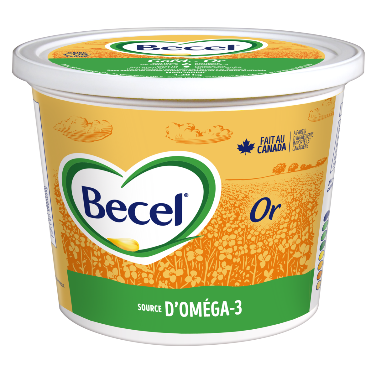 Becel Margarine Or 1.275 kg, 1,32 $/100g