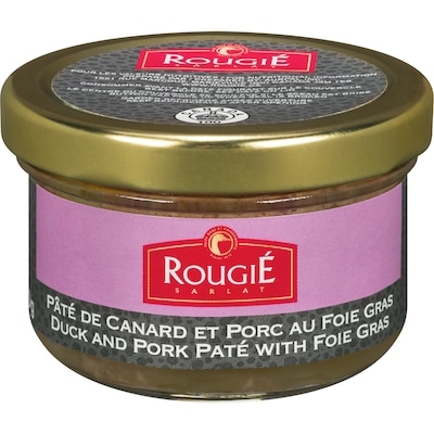 Rougie Sarlat Duck And Pork Paté With Foie Gras 80 g, $9.99/100g