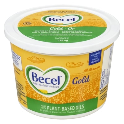 Becel Margarine Gold 1.275 kg, $1.29/100g