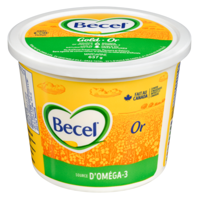 Becel Margarine Or 637 g, 1,41 $/100g