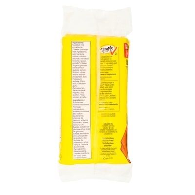Processed Cheese Product Thick Slices Cheddar Flavour