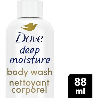 Dove Nettoyant Corporel Pour Nourrir La Peau La Plus Sèche Deep Moisture 88 ml, 5,68 $/100ml