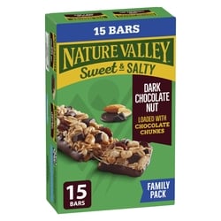 Nature Valley Sweet & Salty Granola Bars, Sweet and Salty Nut, Dark Chocolate, 15 ct 525 g, $1.71/100g