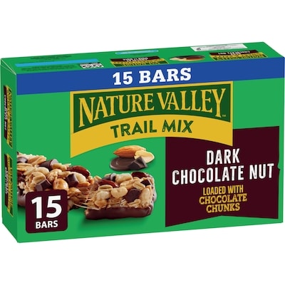 Nature Valley Sweet & Salty Granola Bars, Sweet and Salty Nut, Dark Chocolate, 15 ct 525 g, $1.14/100g