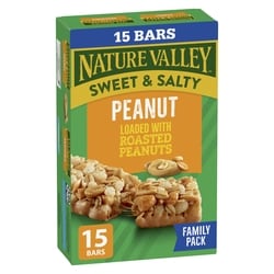 Nature Valley Sweet & Salty Granola Bars, Sweet and Salty Nut, Peanut, 15 ct 525 g, $1.52/100g