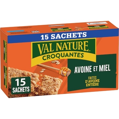 Nature Valley Croquantes Avoine et Miel Barees Granola Emballage Familial 690 g, 1,16 $/100g