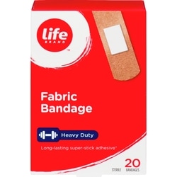 Fabric Bandage, Heavy Duty, 20 Pack