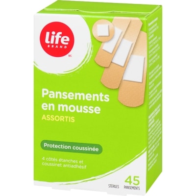 LB PANSEMENT MOUSSE IMP ASST