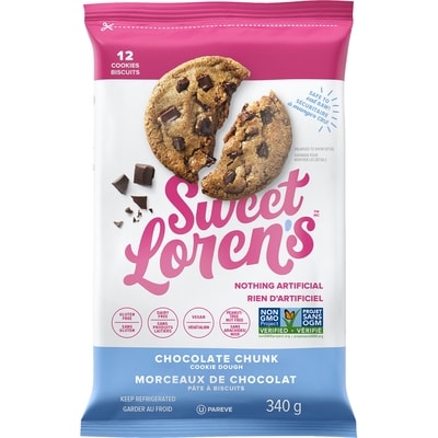 Sweet Loren's Gluten Free Cookie Chocolate Chunk 340 g, $2.50/100g