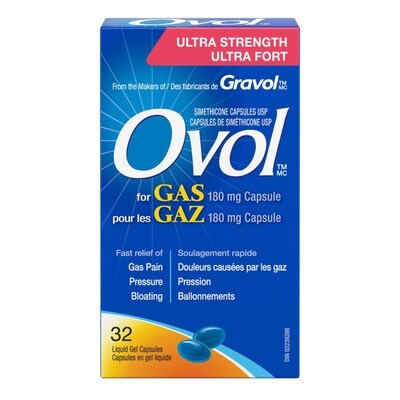 Ovol Ultra-fort en gélules 32 ea, 0,37 $/1ch