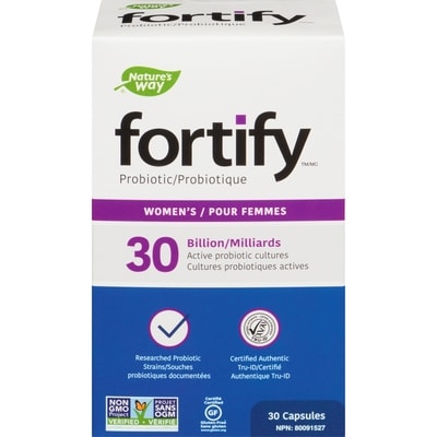 Nature's Way Primadophilus Fortify Women's Probiotic 30 Billion 30 Capsules 30 ea, $1.07/1ea