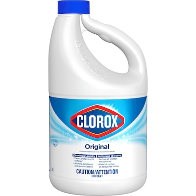 Clorox Eau de Javel concentrée au parfum original 2,4 L 2.4 l, 0,25 $/100ml