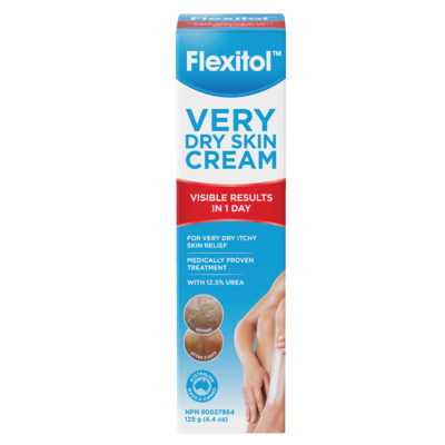 Flexitol Crème pour la peau très sèche, Pour la peau incroyablement sèche 125 g, 10,79 $/100g