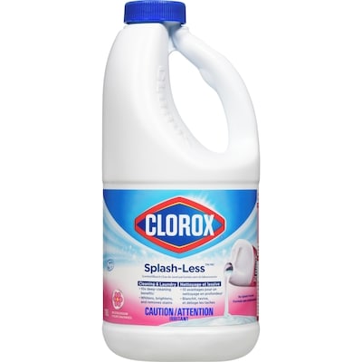 Clorox Splash-less™ Concentrated Bleach, Wild Blossom 1.18L 1.18 l, $0.45/100ml