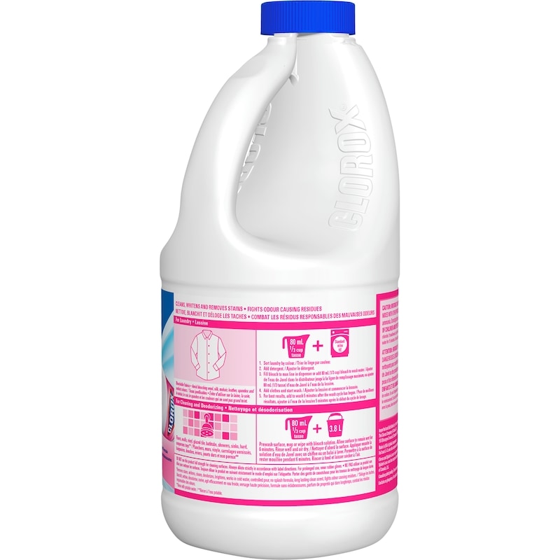Splash-less™ Concentrated Bleach, Wild Blossom 1.18L