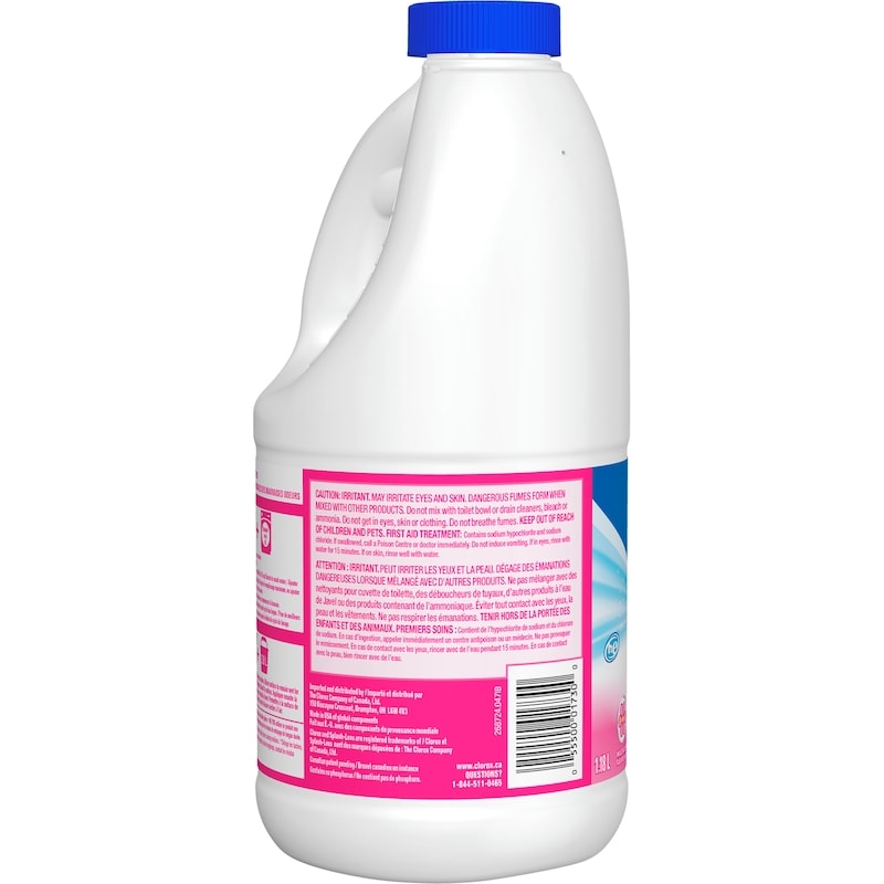 Splash-less™ Concentrated Bleach, Wild Blossom 1.18L