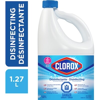 Clorox Eau de Javel concentrée au parfum original 1. 1.27 l, 0,42 $/100ml