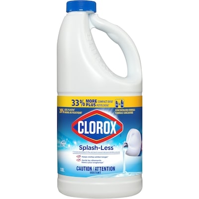 Clorox Splash-Less™ Concentrated Bleach 1.18 L 1.18 l, $0.45/100ml