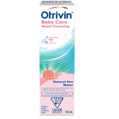 Otrivin Nasal Cleansing Saline Sea Water for Babies 100 ml, $18.99/100ml