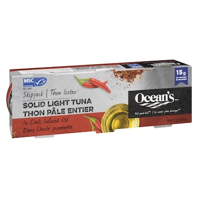 Skipjack In Chili Infused Oil Solid Light Tuna