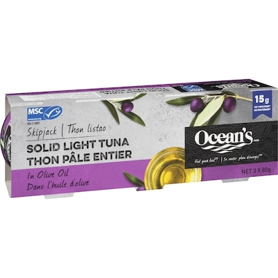 Solid Light Tuna in Olive Oil