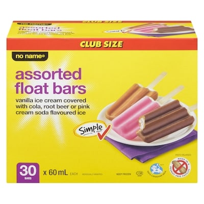 No Name Float Pops 30x60.0 ml, $0.56/100ml