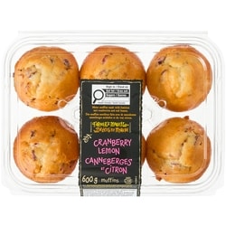 Délices du Marché Dm Muffins Citron Cannebe 600G 600 g, 1,08 $/100g