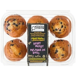 Muffins mélange de baies