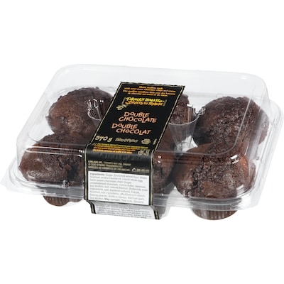 Farmer's Market Muffins Double Chocolate - 570 g | Zehrs
