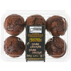 Muffins double chocolat