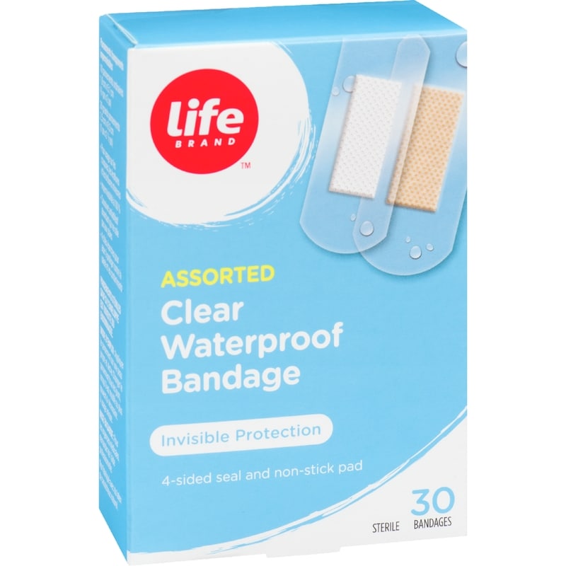 Clear Waterproof Bandages