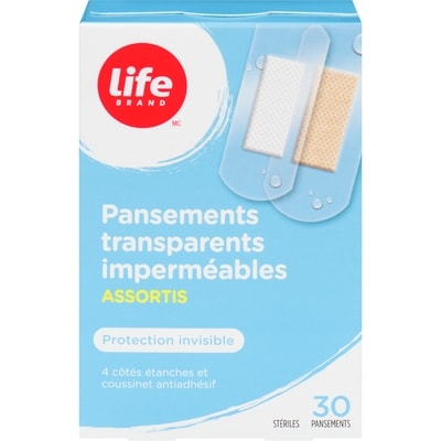 Life LB PANSEMENTS TRANSP IMPERM 1 ea, 6,49 $/1ch