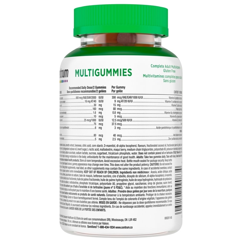 Multigummies Adult Multivitamin And Multimineral Supplement, 150 Count