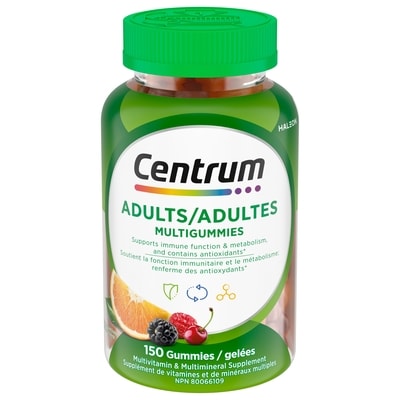 Centrum Centrum Multivitamines Adultes 150 ea, 0,13 $/1ch
