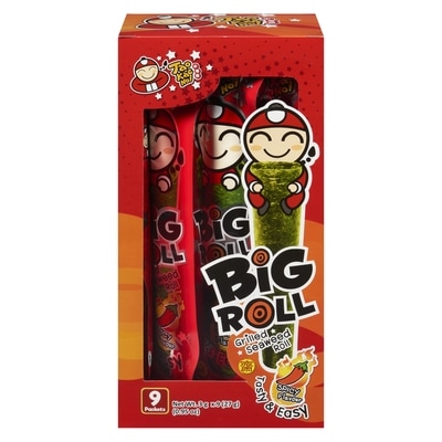 Tao Kai Noi Épicé Feuille D'Algue Saveur Grillée Grand 27 g, 18,48 $/100g