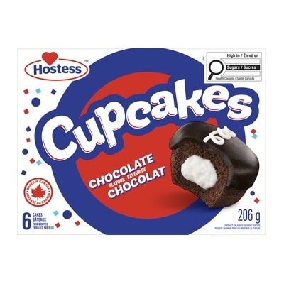 Hostess Cupcakes au chocolat 206 g, 1,84 $/100g