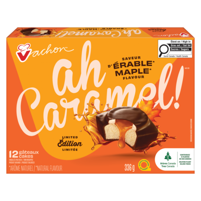 Vachon Caramel à l’érable 336 g, 1,64 $/100g