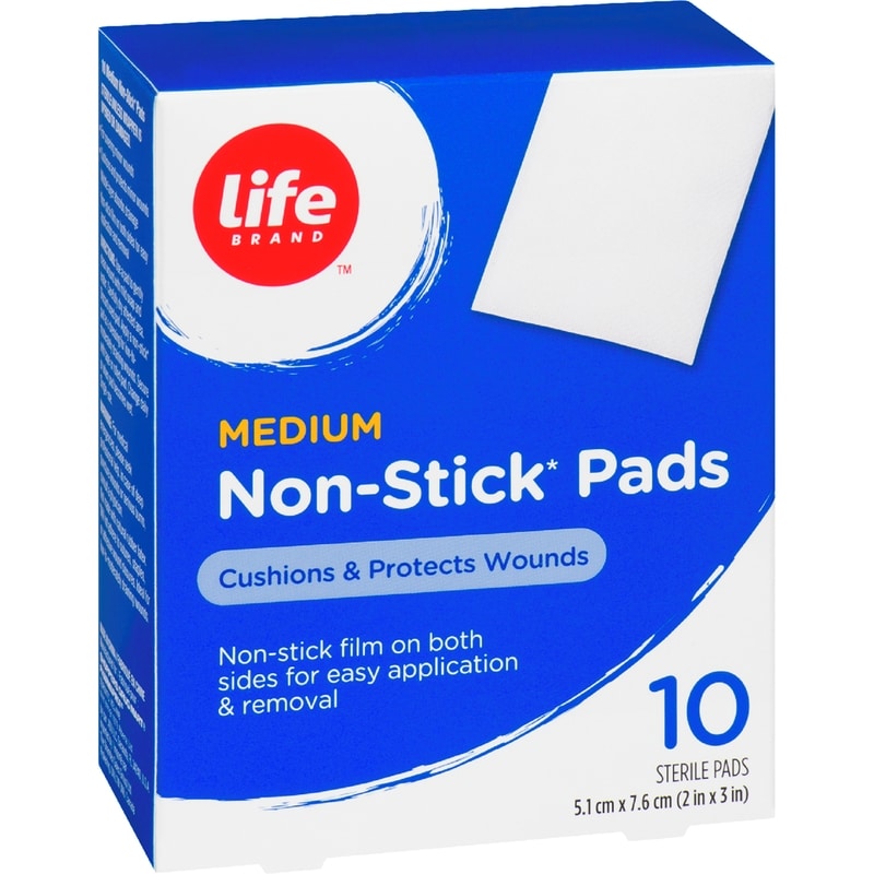 Medium Non-Stick Pads, 10 Pack