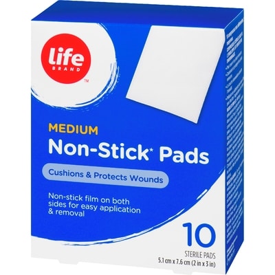 Medium Non-Stick Pads, 10 Pack